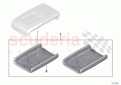 Part Diagram for Rolls Royce 66125A307D2