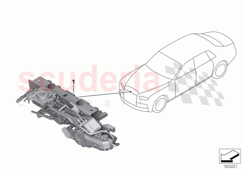 Part Diagram for Rolls Royce 51139854954