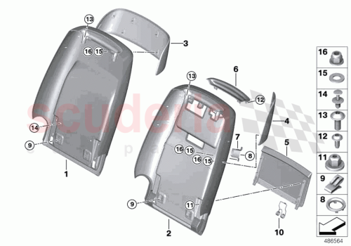 Part Diagram for Rolls Royce 52107461685