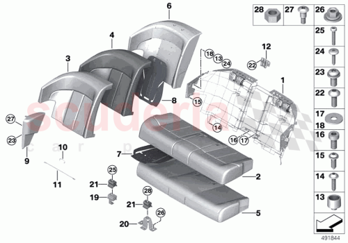 Part Diagram for Rolls Royce 52207445824