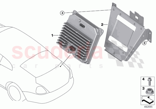 Part Diagram for Rolls Royce 61425A45BC6