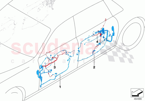 Part Diagram for Rolls Royce 61129826509