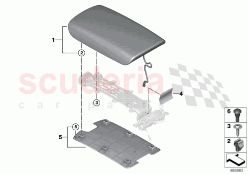 Part Diagram for Rolls Royce 51169388443