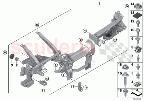 Part Diagram for Rolls Royce 51459349961
