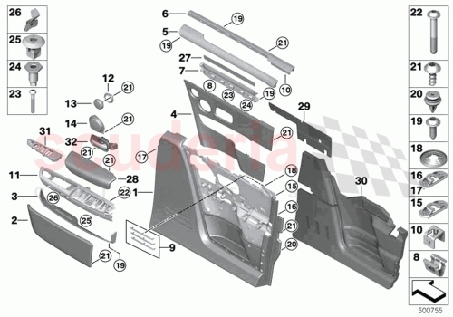 Part Diagram for Rolls Royce 51227437291