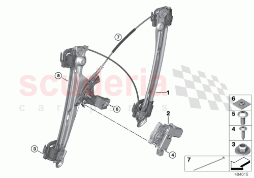Part Diagram for Rolls Royce 51337475500