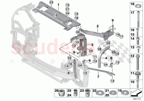 Part Diagram for Rolls Royce 41007954001