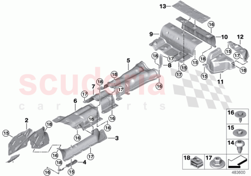 Part Diagram for Rolls Royce 51487409835