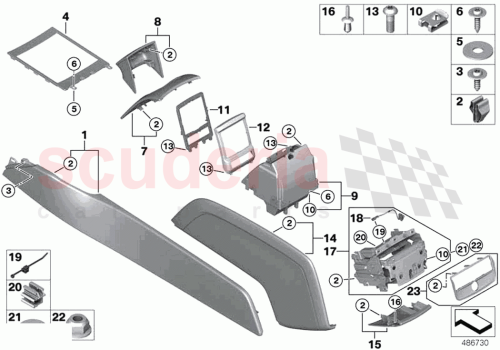 Part Diagram for Rolls Royce 51169364383