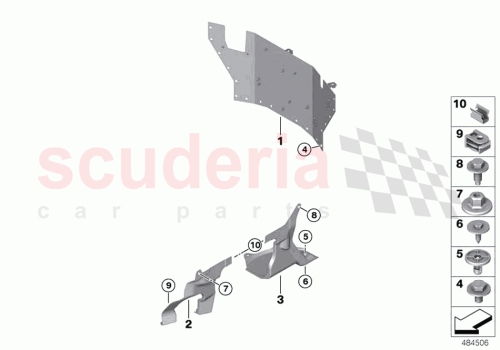 Part Diagram for Rolls Royce 51757428074