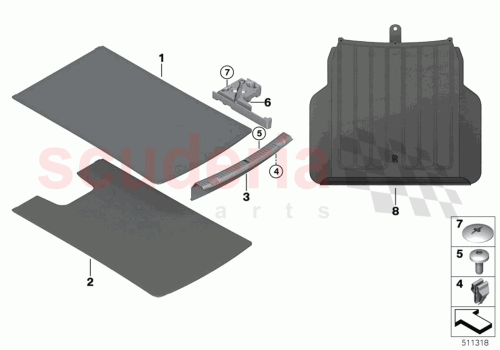 Part Diagram for Rolls Royce 51477406769