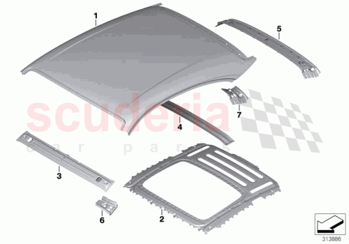 Part Diagram for Rolls Royce 41007336513