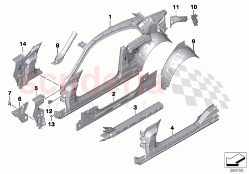 Part Diagram for Rolls Royce 41217336500