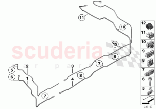 Part Diagram for Rolls Royce 16127305150