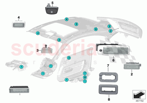 Part Diagram for Rolls Royce 63315A42418