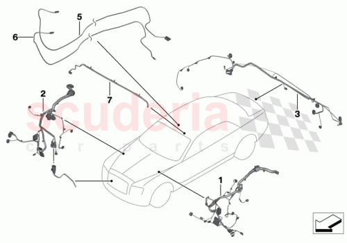 Part Diagram for Rolls Royce 61119353651